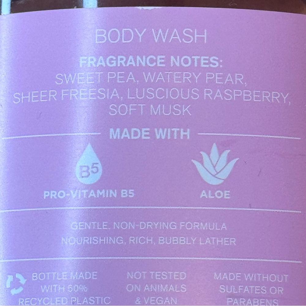 Bath & Body Works Sweet Pea Body Wash and Lotion - Picture 5 of 6